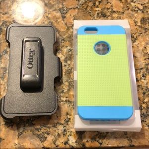 Iphone 6/6s case + otterbox holder